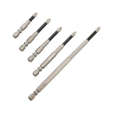 Mũi tuốc nơ vít chéo 5/6pc Thép hợp kim dài chống trượt PH2 - 45.460 VND