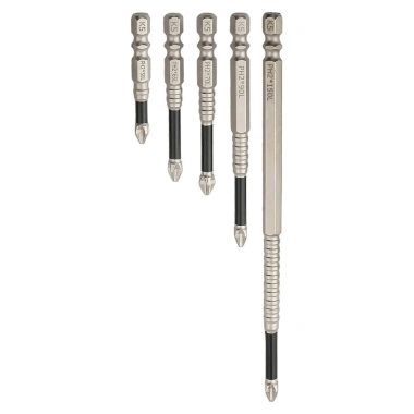 Mũi tuốc nơ vít chéo 5/6pc Thép hợp kim dài chống trượt PH2 - 45.460 VND