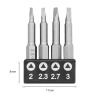 Mũi tuốc nơ vít tam giác UY 50mm - Dụng cụ chuyên gia, hiệu quả, giảm giá chỉ 31.900 VND 5