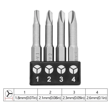 Mũi tuốc nơ vít tam giác UY 50mm - Dụng cụ chuyên gia, hiệu quả, giảm giá chỉ 31.900 VND 11 Mũi tuốc nơ vít tam giác UY 50mm - Dụng cụ chuyên gia, hiệu quả, giảm giá chỉ 31.900 VND 11