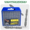 Mũi vít BITS TS6 4 cạnh 2 đầu 65mm - Từ tính cực mạnh, chân lục giác, giá chỉ 23.650₫ 2