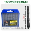 Mũi vít BITS TS6 4 cạnh 2 đầu 65mm - Từ tính cực mạnh, chân lục giác, giá chỉ 23.650₫ 4