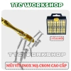Mũi vít & mũi bắt vít 65mm mạ crom vàng cao cấp, siêu cứng, từ tính mạnh, chân lục giác - 35.000đ 6