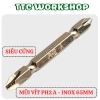 Mũi vít PH2 AA 65mm 4 cạnh siêu cứng, từ tính cực mạnh, chân lục giác – 22.400₫ 3