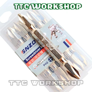 Mũi vít PH2 AA 65mm 4 cạnh siêu cứng, từ tính cực mạnh, chân lục giác – 22.400₫ 5