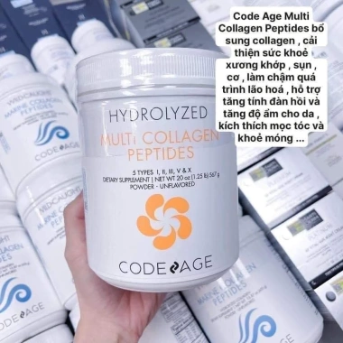 Multi Collagen Peptides Cam Codeage - Da Đẹp, Xương Chắc Khỏe, Giá 1.790.000 VNĐ