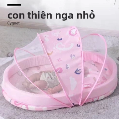 Mùng chống muỗi trẻ em gấp gọn bọt biển và cotton, chống côntrùng, 981.400 VND 14