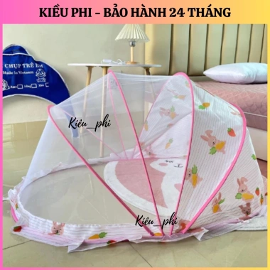 Mùng chụp tự bung gấp gọn cho bé – Màn ngủ lưới chống muỗi, nhỏ gọn, 130.000₫ Mùng chụp tự bung gấp gọn cho bé – Màn ngủ lưới chống muỗi, nhỏ gọn, 130.000₫