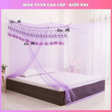 Mùng dây thắt tay 4 góc thêu hoa mai 2.025 - Màn ngủ chống muỗi, giá 104.000₫ 2 Mùng dây thắt tay 4 góc thêu hoa mai 2.025 - Màn ngủ chống muỗi, giá 104.000₫ 2