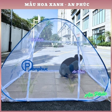 Mùng đỉnh chóp hoa tự bung tiện lợi cho người lớn - Màn ngủ chống muỗi gấp gọn thông minh, giá ưu đãi 117.000