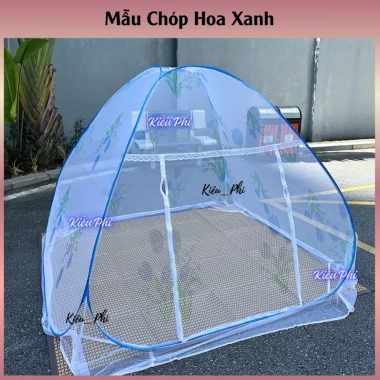 Mùng Đỉnh Chóp Tự Bung Người Lớn - Màn Hoa Ngủ Chống Muỗi Gấp Gọn Nhanh