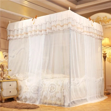 Mùng Lưới Chống Muỗi Ba Cửa Đứng 1.0m-1.8m Giá Ưu Đãi 368.960 VND Lắp Đặt Nhanh Bảo Vệ