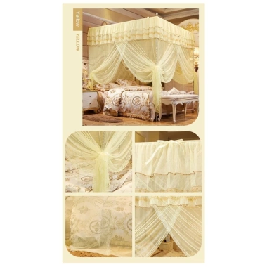 Mùng Lưới Chống Muỗi Ba Cửa Đứng 1.0m-1.8m Giá Ưu Đãi 368.960 VND Lắp Đặt Nhanh Bảo Vệ