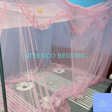 Mùng màn lỗ nhỏ cao 2m chống muỗi, côn trùng - Size 1.6m & 1.8m, giá ưu đãi 154k