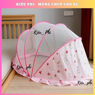 Mùng tự bung trẻ em chống muỗi - Màn gấp gọn họa tiết dễ thương cho bé sơ sinh, trẻ em, giảm còn 89.000₫ 3 Mùng tự bung trẻ em chống muỗi - Màn gấp gọn họa tiết dễ thương cho bé sơ sinh, trẻ em, giảm còn 89.000₫ 3