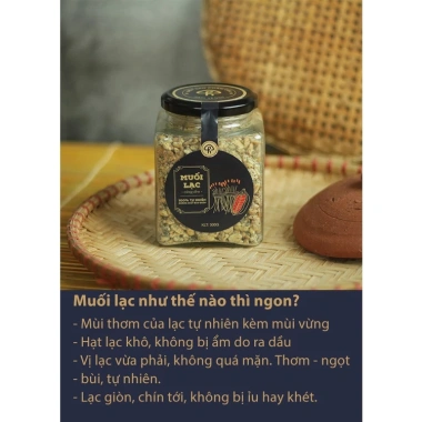 Muối Lạc Vừng Đen 230g HAPI VEGAN – Xanh Sâm Natural & Organic, Giá ưu đãi 108k 2 Muối Lạc Vừng Đen 230g HAPI VEGAN – Xanh Sâm Natural & Organic, Giá ưu đãi 108k 2