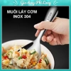 Muôi Lấy Xới Cơm Inox 304 Chống Dính Không Han Rỉ - Sáng Bóng Sang Trọng FREESHIP