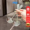 Muôi múc canh inox 18/10 vá thìa súp vân bạch tuộc - Giá ưu đãi 95.000đ