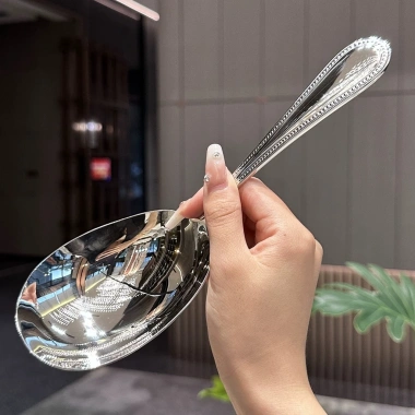 Muôi múc đồ xào cơm rang inox 18/10 đúc nguyên khối O147 giá ưu đãi 169.000₫ 3 Muôi múc đồ xào cơm rang inox 18/10 đúc nguyên khối O147 giá ưu đãi 169.000₫ 3
