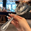 Muôi múc đồ xào cơm rang inox 18/10 đúc nguyên khối O147 giá ưu đãi 169.000₫ 7
