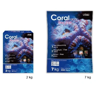 Muối pha nước biển Ista Đại Loan 2kg - Dinh dưỡng tối ưu cho san hô, tôm, ốc và cá cảnh, giảm giá 90.000₫