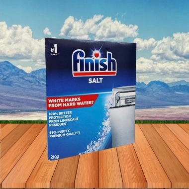 Muối rửa bát Finish 1.5kg/4kg - làm mềm nước, giá chỉ 75.000 VND, sạch bát