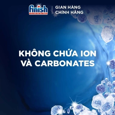 Muối rửa bát FINISH 1kg-4kg - Hộp túi nhập khẩu chính hãng, làm mềm nước, tiết kiệm chi phí 7