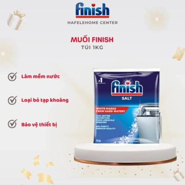 Muối Rửa Bát Finish 1kg Bảo Vệ Máy Rửa, Làm Sạch Hiệu Quả, Giá Giảm 159.000 VND 2 Muối Rửa Bát Finish 1kg Bảo Vệ Máy Rửa, Làm Sạch Hiệu Quả, Giá Giảm 159.000 VND 2