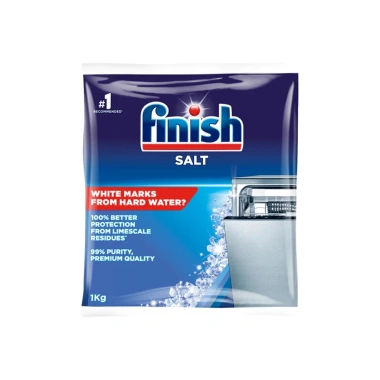 Muối rửa bát Finish 1kg - Làm sạch sâu, bảo vệ máy, giảm giá 30% chỉ 70.000₫