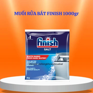 Muối rửa bát Finish 4kg/2kg/1.5kg/1.2kg – Làm mềm nước, tẩy cặn vôi, giá ưu đãi 145.800 VND