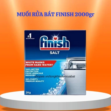 Muối rửa bát Finish 4kg/2kg/1.5kg/1.2kg – Làm mềm nước, tẩy cặn vôi, giá ưu đãi 145.800 VND 5 Muối rửa bát Finish 4kg/2kg/1.5kg/1.2kg – Làm mềm nước, tẩy cặn vôi, giá ưu đãi 145.800 VND 5