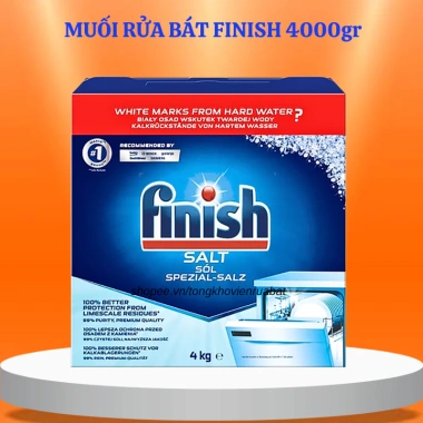 Muối rửa bát Finish 4kg/2kg/1.5kg/1.2kg – Làm mềm nước, tẩy cặn vôi, giá ưu đãi 145.800 VND 6 Muối rửa bát Finish 4kg/2kg/1.5kg/1.2kg – Làm mềm nước, tẩy cặn vôi, giá ưu đãi 145.800 VND 6