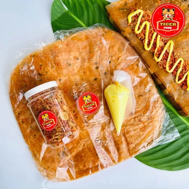 Muối ruốc hành phi 200g Tiger Food – Muối tôm nhuyễn đặc sản Tây Ninh, ăn kèm bánh tráng phơi sương