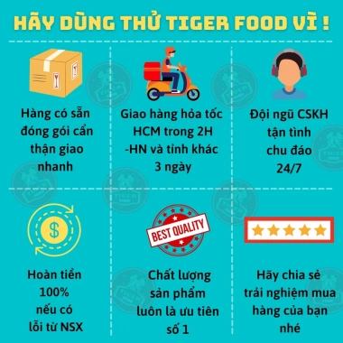 Muối ruốc hành phi 200g Tiger Food – Muối tôm nhuyễn đặc sản Tây Ninh, ăn kèm bánh tráng phơi sương