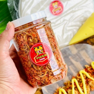Muối ruốc hành phi 200g Tiger Food – Muối tôm nhuyễn đặc sản Tây Ninh, ăn kèm bánh tráng phơi sương