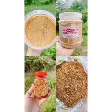 Muối sặc chay siêu cay, cay xè lưỡi, mở nắp hủ - Giá 30.000 VNĐ giảm từ 36.300