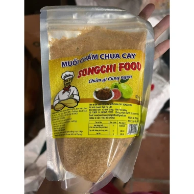 Muối SONG CHI 480g HẢO NGON Chua Cay - Dùng Chấm Hoa Quả, Thức Ăn Siêu Ngon