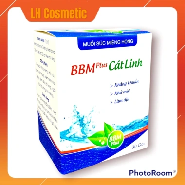 Muối súc họng BBM Plus Cát Linh 30 gói - Giảm đau họng nhanh, Giá chỉ 60.000đ Muối súc họng BBM Plus Cát Linh 30 gói - Giảm đau họng nhanh, Giá chỉ 60.000đ