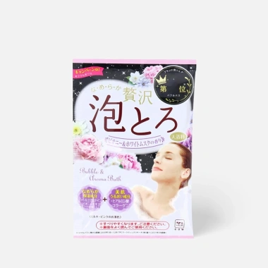 Muối tắm bồn Cow Bubble Aroma Bath 30g - Mẫu đơn, thư giãn, giảm còn 59.000đ