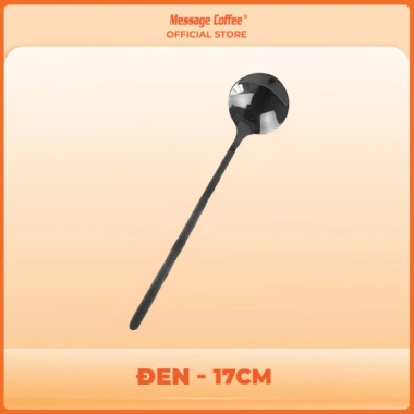 Muỗng cà phê inox 304 sang trọng 13-17cm, đa màu, thìa khuấy trà cafe - 18.000₫