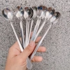 Muỗng Cafe Inox Đầu Tròn Siêu Bền, Thiết Kế Sang Trọng, Giá 8.000 VND