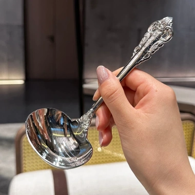 Muỗng canh inox 316 vân cổ điển GB93 - Bộ 2 chiếc, giá siêu ưu đãi 109.000₫ 3 Muỗng canh inox 316 vân cổ điển GB93 - Bộ 2 chiếc, giá siêu ưu đãi 109.000₫ 3