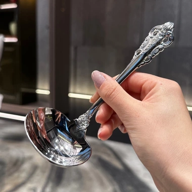 Muỗng canh inox 316 vân cổ điển GB93 - Bộ 2 chiếc, giá siêu ưu đãi 109.000₫ 4 Muỗng canh inox 316 vân cổ điển GB93 - Bộ 2 chiếc, giá siêu ưu đãi 109.000₫ 4