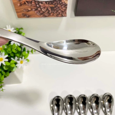 Muỗng Canh Inox Trung Nhỏ, Thìa Cơm Đầu Tròn, Thìa Súp Dày Dặn - MTA Mart2 - 33.000₫ 3 Muỗng Canh Inox Trung Nhỏ, Thìa Cơm Đầu Tròn, Thìa Súp Dày Dặn - MTA Mart2 - 33.000₫ 3