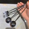 Muỗng Nĩa Inox 304 Dáng Tròn Cao Cấp – Bền Đẹp, Sang Trọng cho Nhà Hàng, Bar – 19.750₫