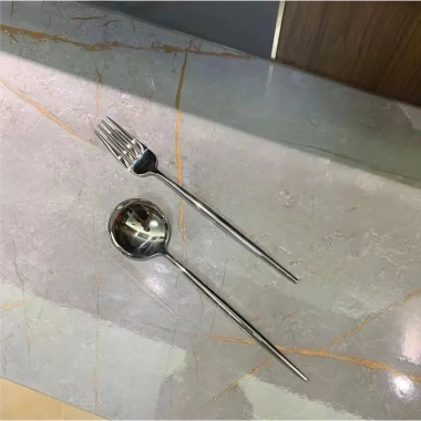Muỗng Nĩa Inox 304 Dáng Tròn Cao Cấp – Bền Đẹp, Sang Trọng cho Nhà Hàng, Bar – 19.750₫ 6