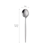 Muỗng Nĩa Inox 304 Dáng Tròn Cao Cấp – Bền Đẹp, Sang Trọng cho Nhà Hàng, Bar – 19.750₫ 9