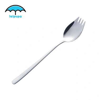 Muỗng Spork Inox Tiện Ích Cắm Trại - Bộ Đồ Ăn Ngoài Trời Giá Ưu Đãi 46.200 VND
