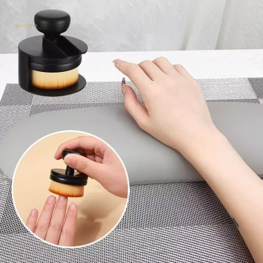MUQV 1 chiếc Đẩy-Pull Móng Tay - Bàn chải làm sạch bụi, trang điểm nail, giá 70.950₫ 5