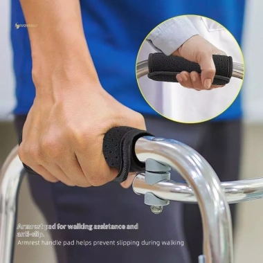 MUQV 1/2 Chiếc Găng Tay Xe Lăn Hỗ Trợ Đi Bộ, Tay Cầm Thoáng Khí Chống Trơn Trượt 3